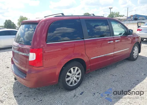 2012 Chrysler Town & Country Touring-L из США, поврежденный, VIN 2C4RC1CG5CR307462